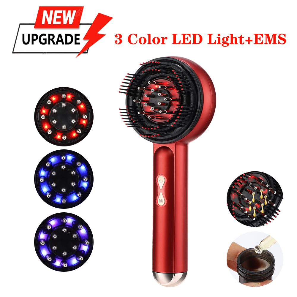 Brosse Chauffante Électrique de Massage Capillaire